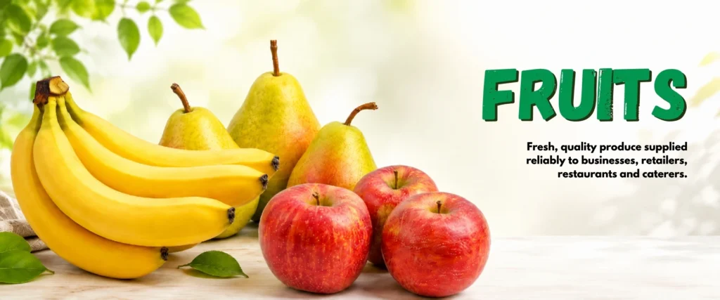 Fresh fruits supplied by Growwaas